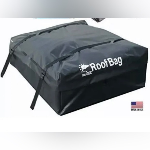 RoofBag Rooftop Cargo Carrier Waterproof 11 Cubic Ft All Cars with/without Rack - Picture 1 of 5